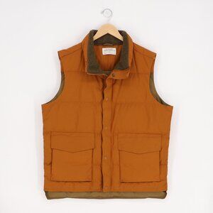 REI CO-OP Men's Wallace Lake Down Vest 650-Filled Down Toasted Almond Size L